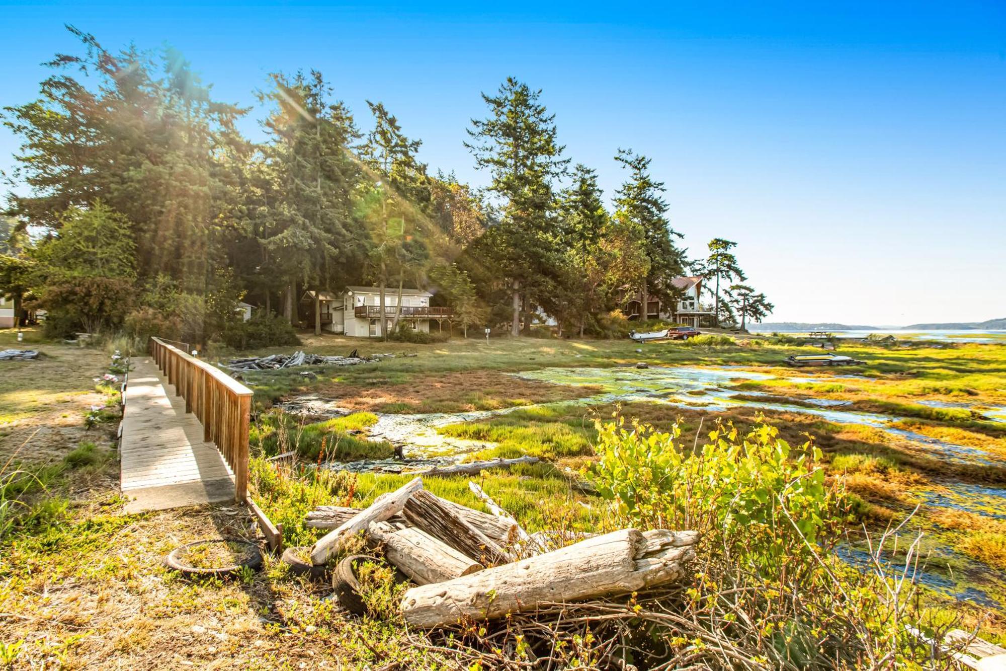 Marrowstone Island Beach Cabin Exterior foto