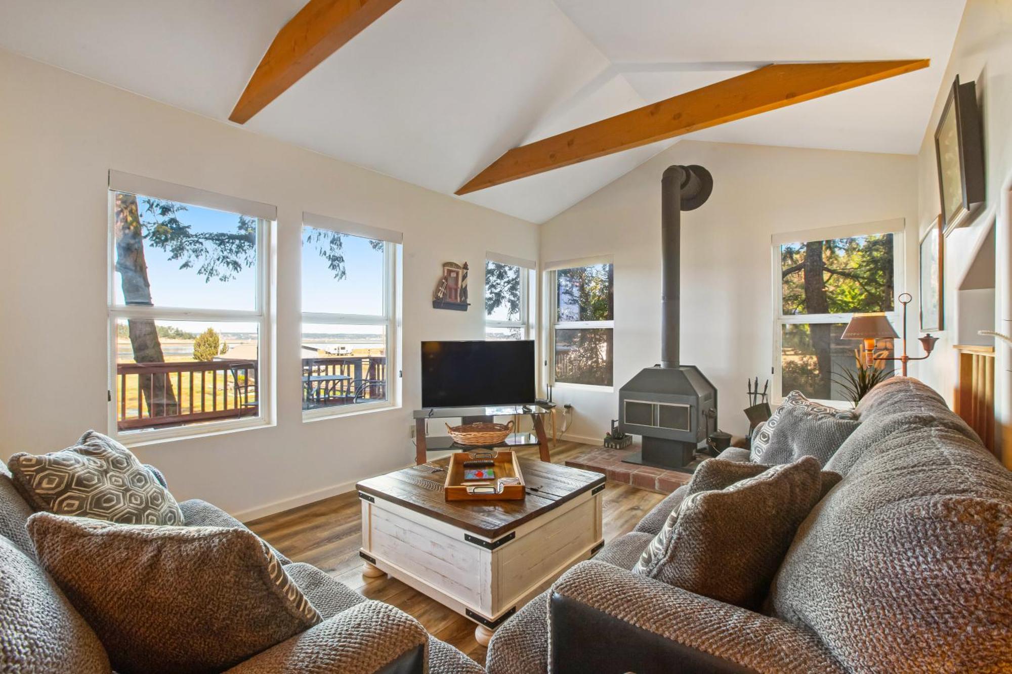 Marrowstone Island Beach Cabin Exterior foto