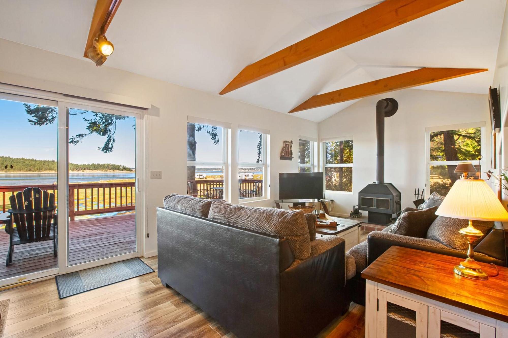 Marrowstone Island Beach Cabin Exterior foto